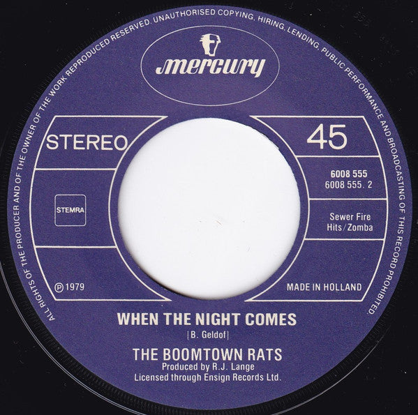 The Boomtown Rats - Someone's Looking At You