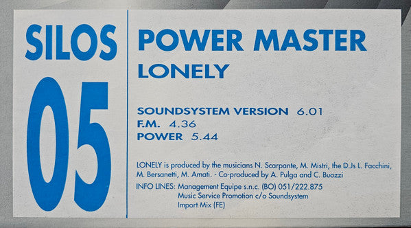 Power Master -Lonely