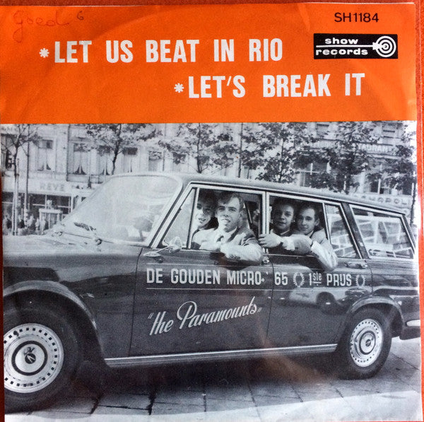 The Paramounts (2) -Let Us Beat In Rio / Let's Break It