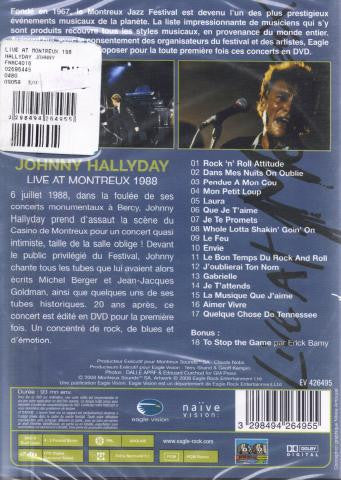 Johnny Hallyday -Live At Montreux 1988
