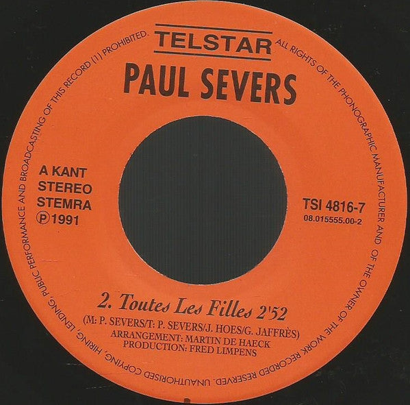 Paul Severs -Zeg 'ns Meisje