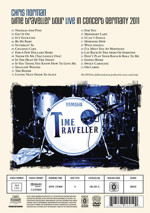 Chris Norman -Time Traveller Tour (Live In Concert Germany 2011)