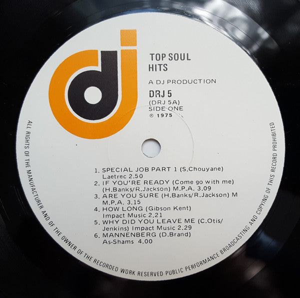 Black Ink (4) -Black Ink/Top Soul Hits