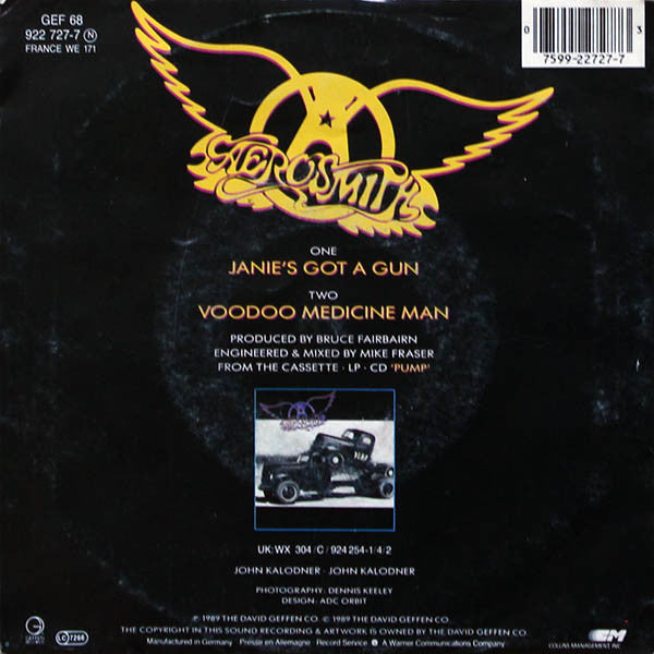Aerosmith -Janie's Got A Gun