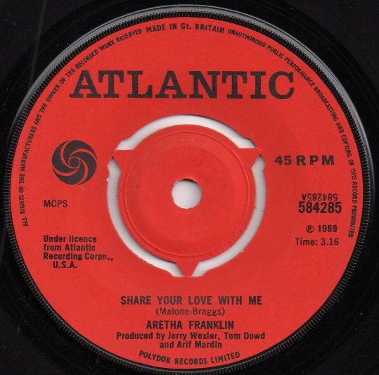 Aretha Franklin -Share Your Love With Me