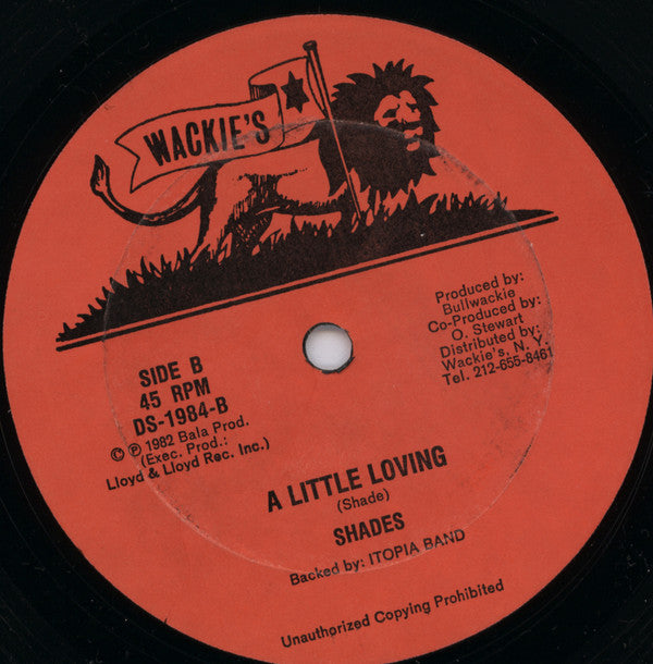 Shades (8) -Bubbling Queen