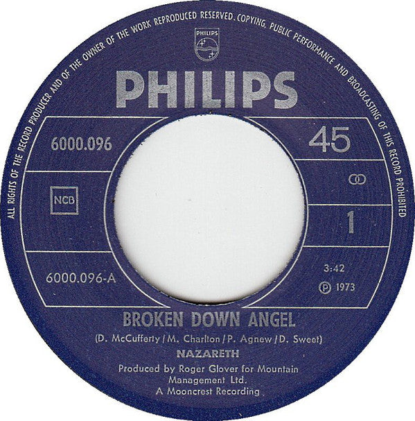 Nazareth (2) -Broken Down Angel