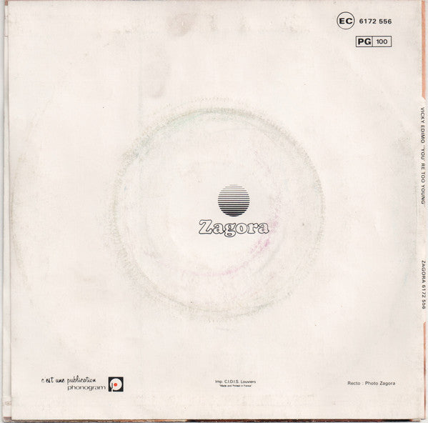 Vicky Edimo -You're Too Young