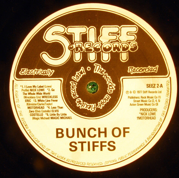 Various - A Bunch Of Stiff Records