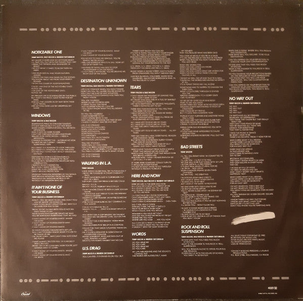 Missing Persons -Spring Session M