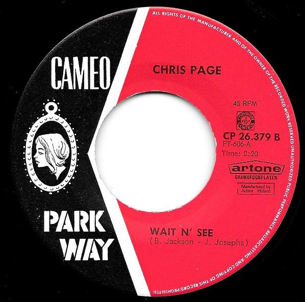 Chris Page* -Mine, mine, mine