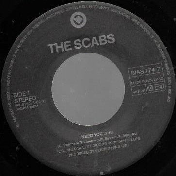 The Scabs -I Need You