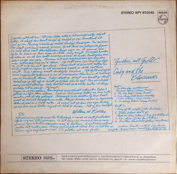 Cuby + Blizzards -Groeten Uit Grollo