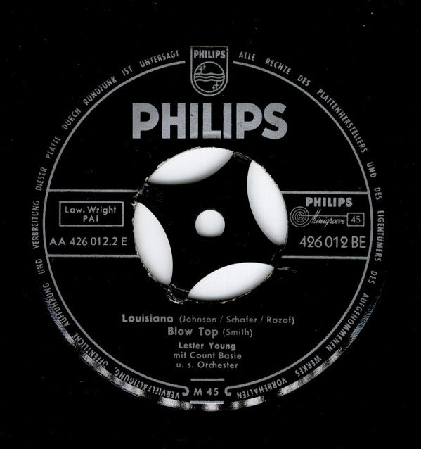 Lester Young Mit Count Basie Und Seinem Orchester* - Let's Go To Prez