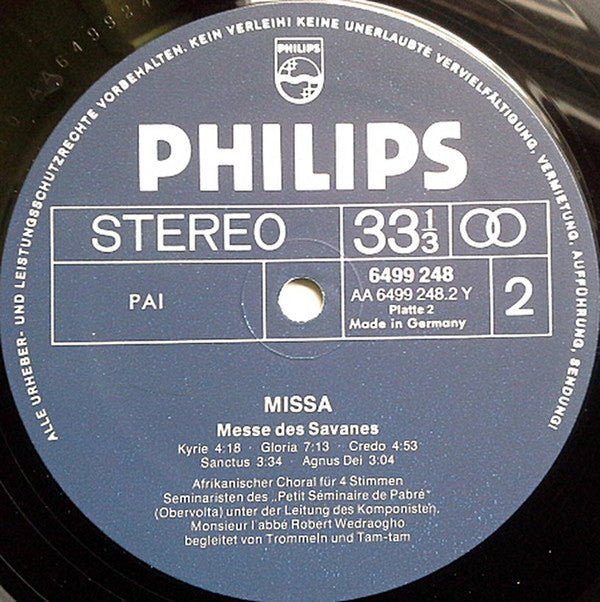 Various - Missa Luba / Misa Criolla / Misa Flamenco / Messe Des Savanes