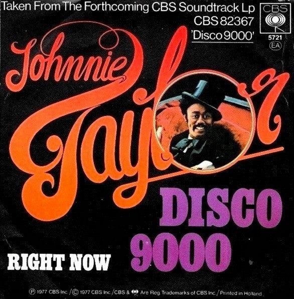 Johnnie Taylor -Disco 9000