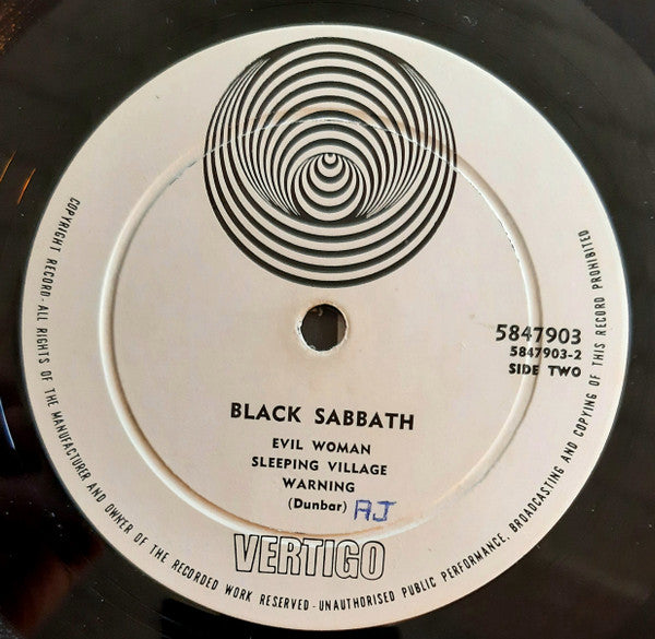 Black Sabbath -Black Sabbath