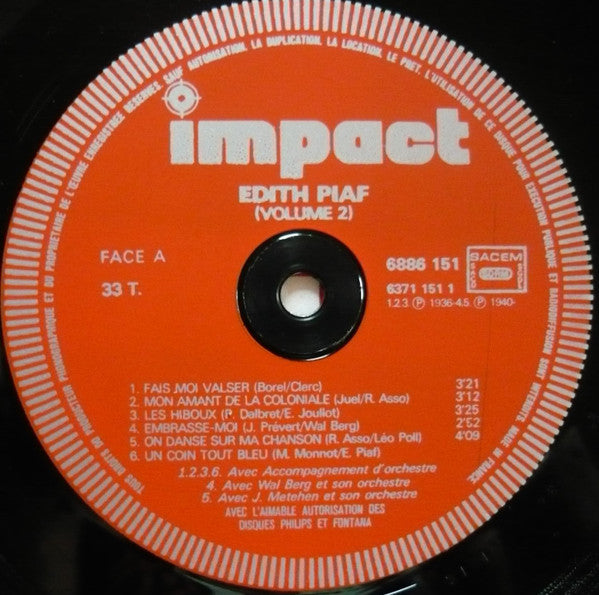 Edith Piaf -Edith Piaf