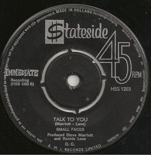 The Small Faces* -Here Come The Nice / Talk To You
