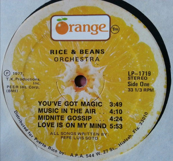 Rice And Beans Orchestra -Cross Over