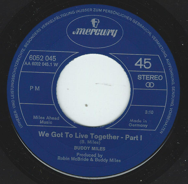 Buddy Miles -We Got To Live Together