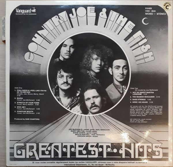 Country Joe & The Fish* -Greatest Hits
