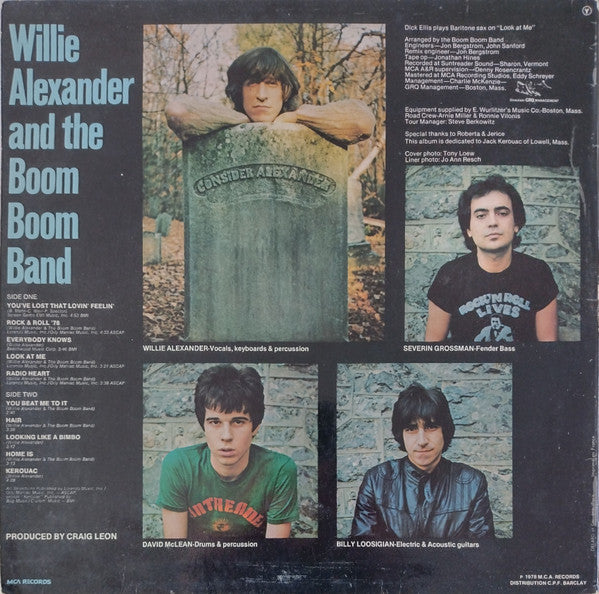 Willie Alexander & The Boom Boom Band -Willie Alexander & The Boom Boom Band