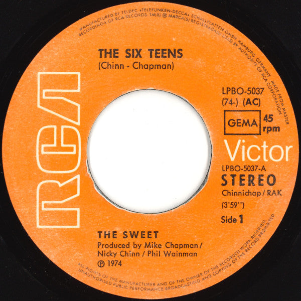 The Sweet -The Six Teens