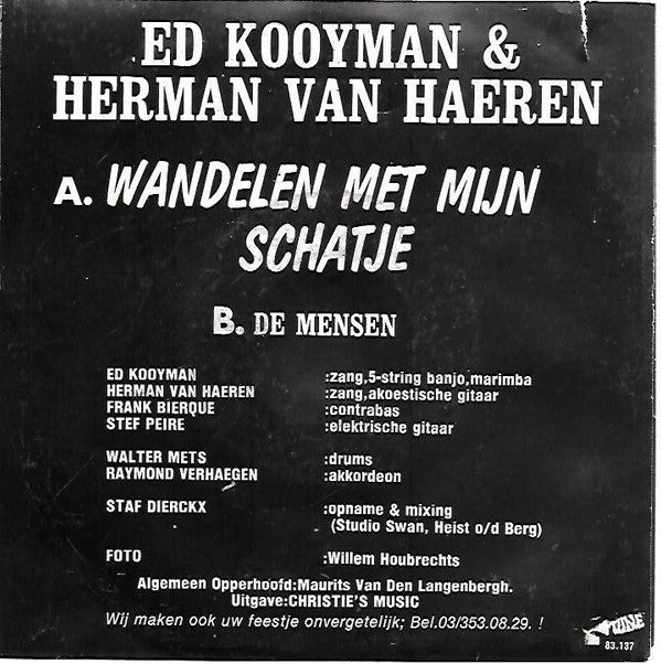 Ed Kooyman & Herman Van Haeren -Wandelen Met Mijn Schatje