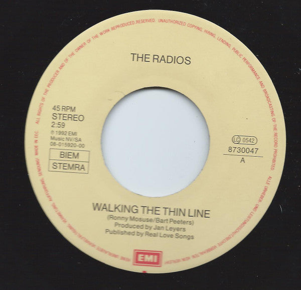 The Radios -Walking The Thin Line