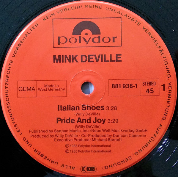 Mink DeVille -Italian Shoes