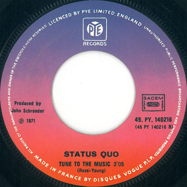 Status Quo -Spinning Wheel Blues