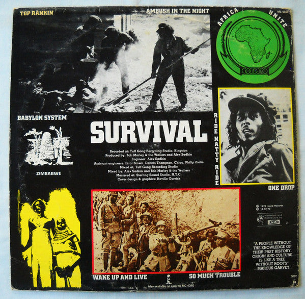 Bob Marley & The Wailers -Survival