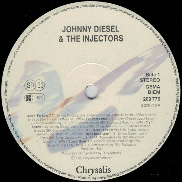 Johnny Diesel & The Injectors -Johnny Diesel & The Injectors