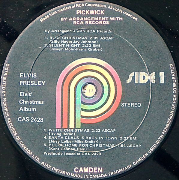 Elvis Presley - Elvis' Christmas Album