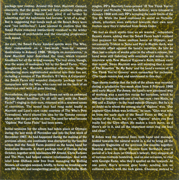 Small Faces -Ogdens' Nut Gone Flake