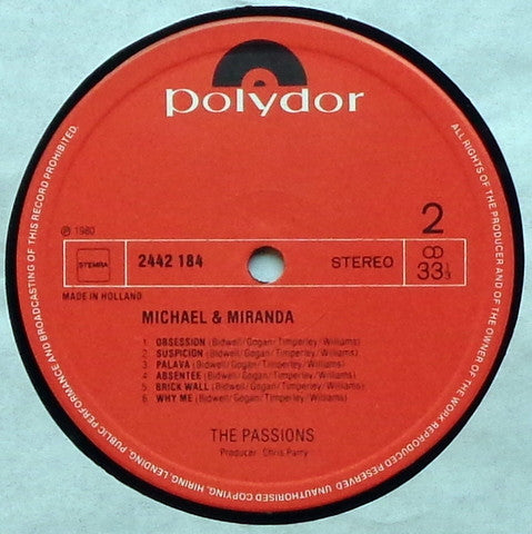 The Passions - Michael &amp; Miranda