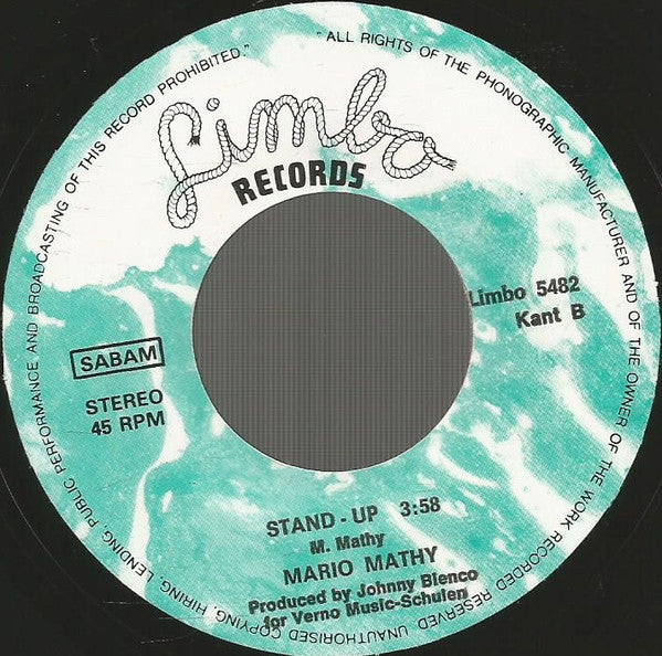 Mario Mathy -Bodyline / Stand Up