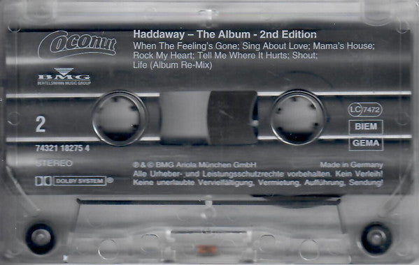 Haddaway - The Album (2nd Edition)