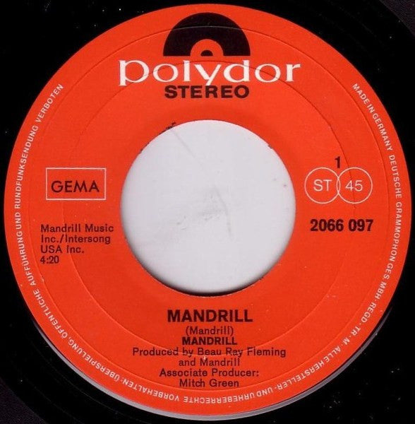 Mandrill -Mandrill / Warning Blues