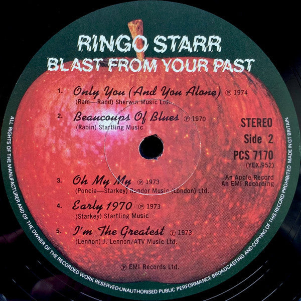 Ringo Starr -Blast From Your Past