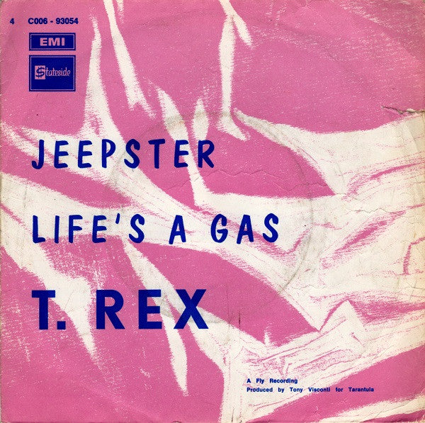 T. Rex -Jeepster / Life's A Gas