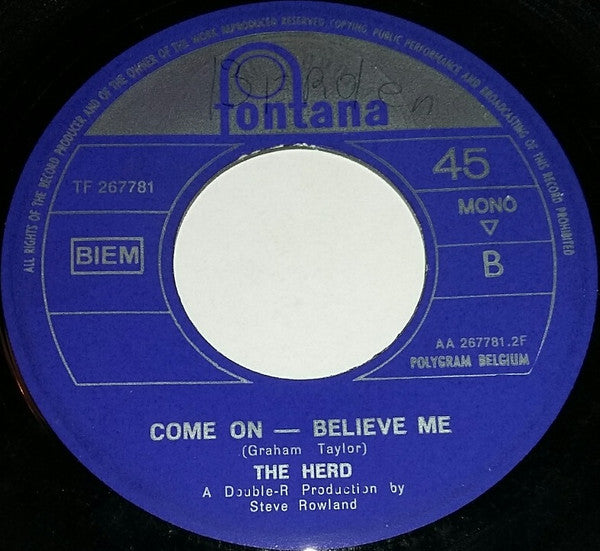 The Herd* -Paradise Lost / Come On - Believe Me