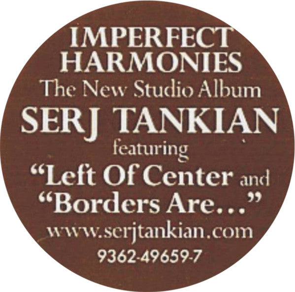 Serj Tankian -Imperfect Harmonies