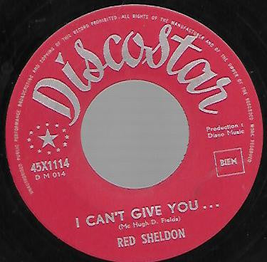 Red Sheldon -Don't Forsake / I Can't Give You...