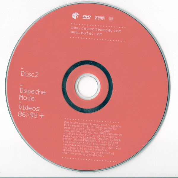 Depeche Mode - Videos 86&gt;98 +