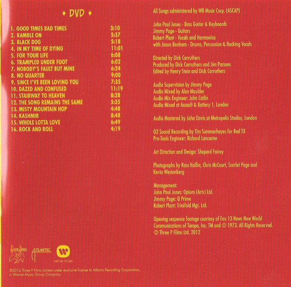 Led Zeppelin -Celebration Day