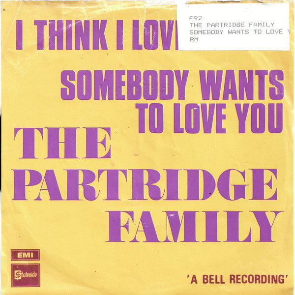 The Partridge Family -I Think I Love You