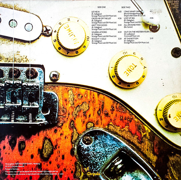 Rory Gallagher -Against The Grain