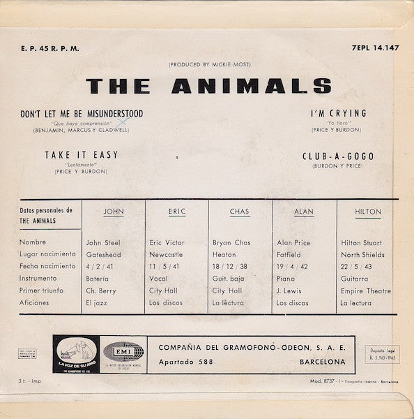 The Animals - The Animals Is Here